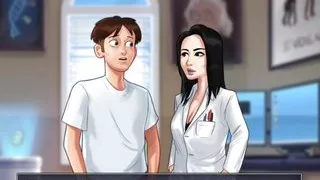 SUMMERTIME SAGA Doctor felt lucky after looking at his dick