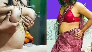 Indian Jija Sali Real Sex With Dirty jija put his dick in his younger sister in law's mouth and also fucked her ass