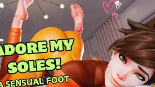 Adore And Worship My Soles (femdom, humiliation, footjob)