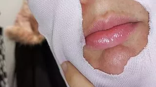 Sexy brunettes try on clothes at fitting room. Hairy pussy amateur wife, big tits, big ass.