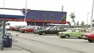 Cock sucking big boobs pussy fucking in the car...cum in mouth