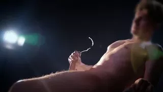 RiderCoxxx takes the spotlight and jerks off to blow some big loads