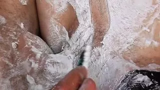 Messy anal threesome with two stunning French whores