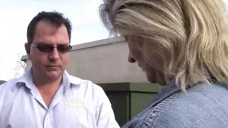 Mature man and blonde milf pussy licking pussy fucking fingering cum in mouth