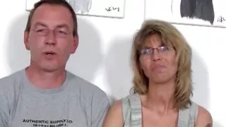 Mature tattooed couple big dick sucking pussy fucking