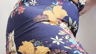 Horny Tattooed Chubby Dances Brazilian Funk and Rubs Her Hairy Pussy on Your Face