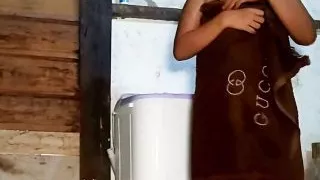 Fucks Sister-in-law When She Wants to Take a Shower