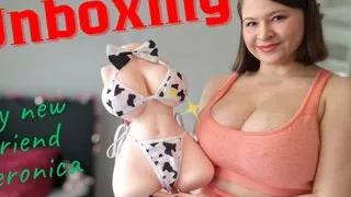 Unpacking the sex doll - so sweet sexy boobs, pussy she has, maybe i have to make video with her?