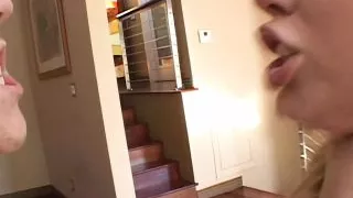 A dirty threesome with 2 pussies and a BBC