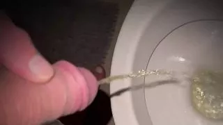 Sam taking a little piss