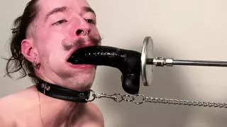 Gag the Fag - Fuck Machine Training