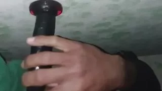 I Couldn't Hold Back My Desire and Had to Put the Whole Dildo in My Anus