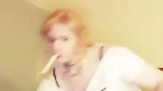 Sexy Slut Smoking 120s