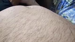 Step mom can't stay away from Step Son dick without handjob him good