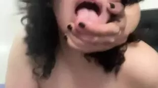 Custom Slut Fucked On Fours While Masturbating Creampie Ft BabyLuna939