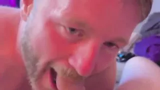 Ever seen skull fucking on a soft cock? Jason can show you how it's done!