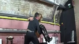 Amazing German blonde MILF enjoys BDSM action with her lover