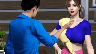 Step-Mom Step-Son Passionate Sex After Step-Son Caught Her With Other Man