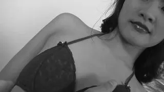 Young Japanese born whore with brown hair gets her pussy