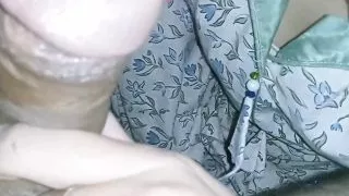 Indian Girlfriend Cum in Mouth Throabing Blowjob "close up Blowjob From My Young Girlfriend