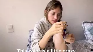 Porque Putas Me Excita Pintarme Las Unas De Los Pies