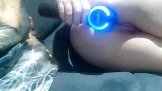 Big Booty Curvy MILF Ass Fucking with Toys