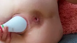 tear huge bowling pin