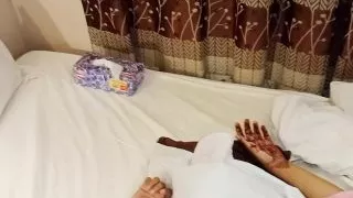 two desi girls went to their bosse's place. Boss cheated them and eva