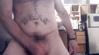 Hairy Italian Hunk Daddy Style cum