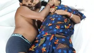 My husband's friend made me naked, kissed me in my pussy and fucked me