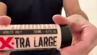 Edging and Trying Sex Toys in the Bathroom, Full Version