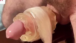 Dirty Talking Fucking Fleshlight and Moaning until Huge Cum - Intense Shaking Orgasm