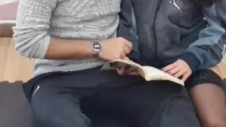 Stepsister with hot stockings