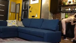 College Girl Invites Professor Over to Suck His Cock