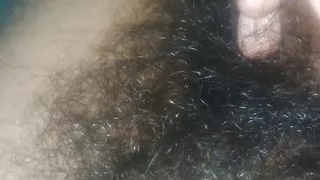 Indian style masterbate with Big black cock