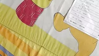 I masturbated quietly in the absence of the doctor