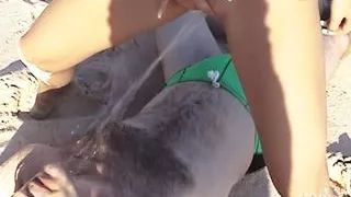Pissing on Each Other on the Beach