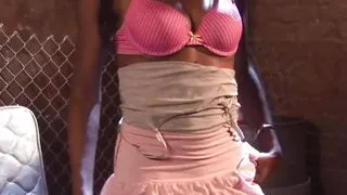 Cocoa Shanelle an uninhibited ebony brunette woman gets her