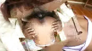 Perfect ebony teen doing the best to make BBC cum