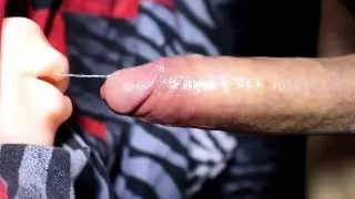 great orgasm in a deep silicone mouth and the dick is throbbing with orgasm