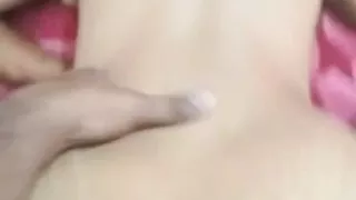 Morning sex with partner at her house