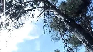 Pretty blonde does anal fuck with stranger's huge cock