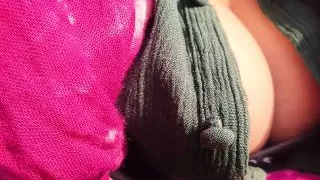 Indian Village Aunty Hardcore Sex Video Fucked Outdoor in Jungle by Stepbrother