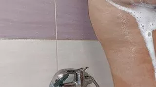 Sexy amateur wife shaves her hairy pussy. Hairy pussy wife, big ass, big tits. Sensual brunette hair, big tits, big ass.