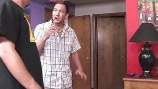 Hot girl gets both holes fucked by huge cocks