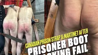 Canadian Prison Strap & Martinet After Boot Polishing Fail