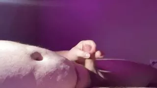 Masturbating solo