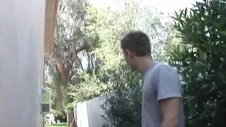 Blonde teen - Cum in her face