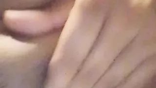 Masturbating in the bathroom