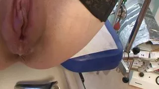 Hardcore BDSM fuck with two blondes and a guy